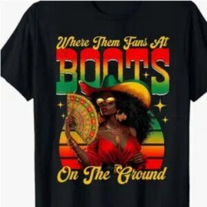 Where Them Fans At - Boots on the Ground T-Shirt